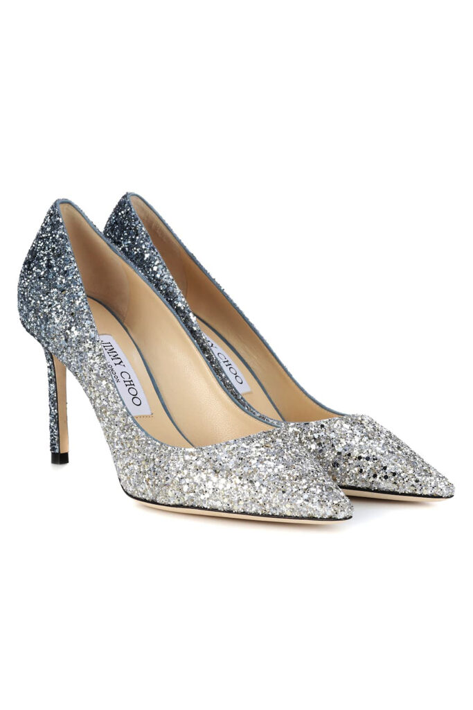 15 Glitter Pumps Inspired by Kate’s Jimmy Choo Cinderella Slippers at ...